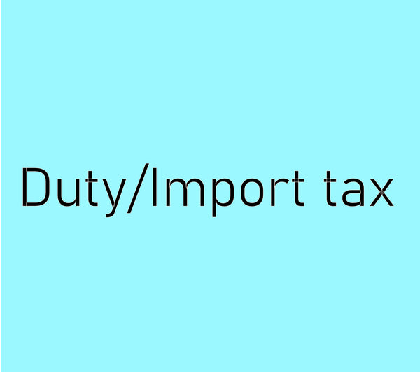USA pre paid Duty / Import tax (DDP- Delivered Duty Paid)
