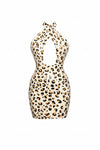 Latex Vixen dress with leopard latex.