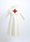 Latex Nurse skater skirt dress with Red cross.