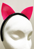 Latex Cat ear headband.